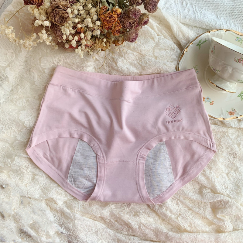 Apatiniai menstruacijoms iš modalinio audinio, vidutinio liemens, nepraleidžiantys skysčių