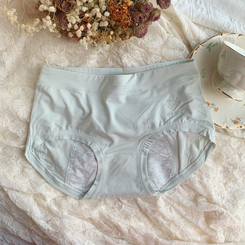 Apatiniai menstruacijoms iš modalinio audinio, vidutinio liemens, nepraleidžiantys skysčių