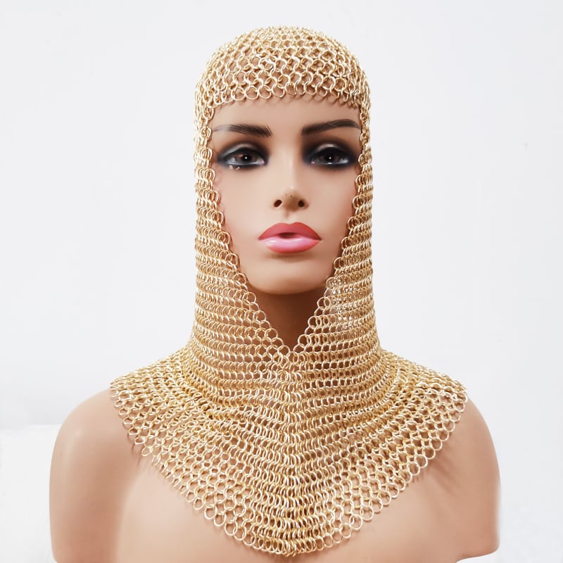 Μεσαιωνική πανοπλία ιππότη με αλυσόδετο θώρακα για ενήλικες, άνοιξη 2025 (Brand: Other; Supply: Spot Goods; Age: Adult; Year/Season: Spring 2025)