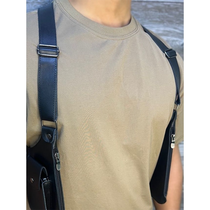 Geantă pentru subraț medievală steampunk vintage, cu curea reglabilă, potrivită pentru Halloween cosplay, portofel și geantă pentru telefon