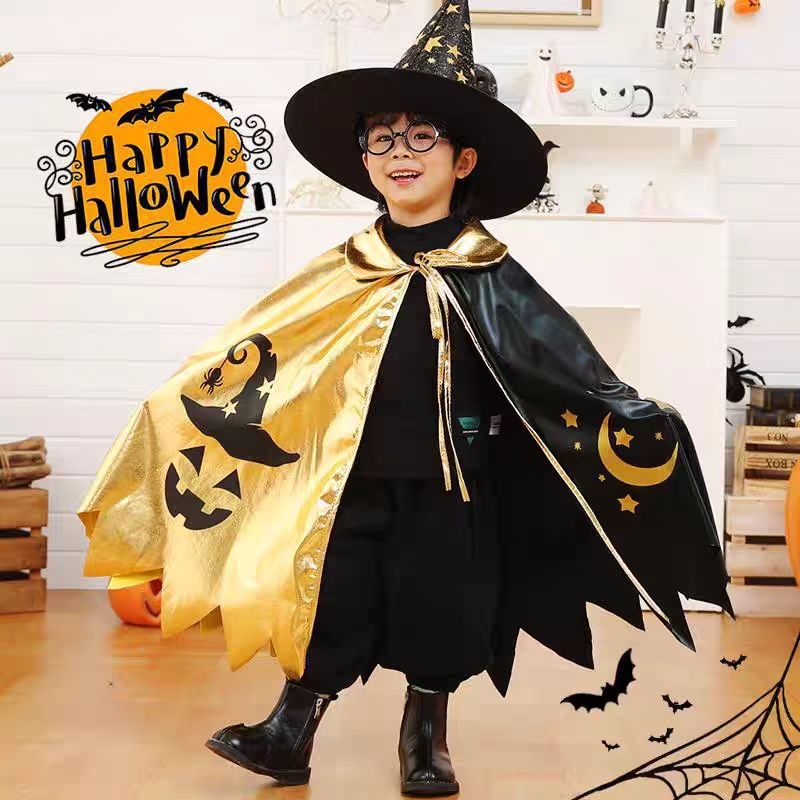 Παιδική κάπα για κοσπλέι με αστέρια και φεγγάρι — μάγος μανδύας; Μάρκα: Άλλο; Διαθέσιμο από απόθεμα; Ηλικιακή ομάδα: Παιδιά; Άνοιξη 2025