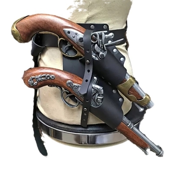 Ζώνη θήκης πιστόλιου για κοσπλέι πειρατικό - Ευρωπαϊκό Μεσαιωνικό Θέμα (Άμεσα διαθέσιμο, Ενήλικες, Άνοιξη 2023)