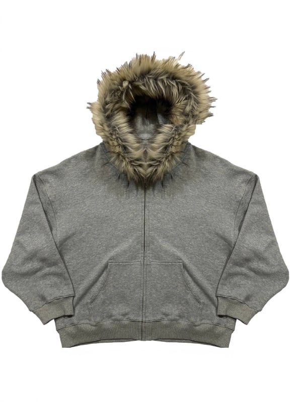 Ženska denimska košulja s kapuljom, slobodan kroj, dugi rukavi, prednji zatvarač, pamuk-poliester smjesa