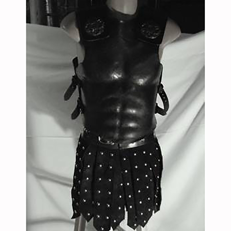 Κοστούμι cosplay μονομάχου - μεσαιωνικό ελληνικο-ρωμαϊκό στυλ, κοντή φούστα, για ενήλικες, καλοκαίρι 2024