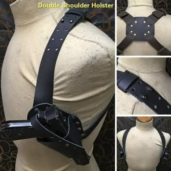 Μεσαιωνική θήκη πιστόλιου ώμου για cosplay – πανκ στυλ, ενήλικες, άνοιξη 2023