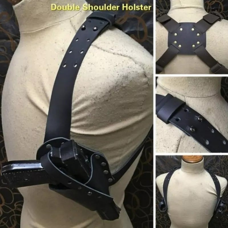 Μεσαιωνική θήκη πιστόλιου ώμου για cosplay – πανκ στυλ, ενήλικες, άνοιξη 2023