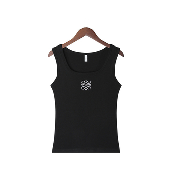 Ženski camisole bez rukava, 95% pamuk, s umetkom za prsni dio, slim fit, geometrijski uzorak