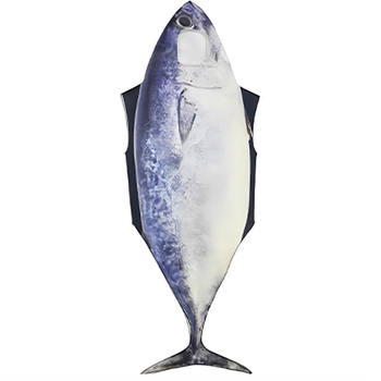 Costum pentru adulți cu temă somon pentru Halloween și cosplay, potrivit pentru petrecerea Oktoberfest și reprezentații pe scenă — lansare vară 2025