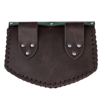 Cosplay kellék: Középkori leveles táska Skandináv Viking stílusban. Márka: Hai fane; Készleten; Felnőtteknek; Megjelenés: 2025 tél.