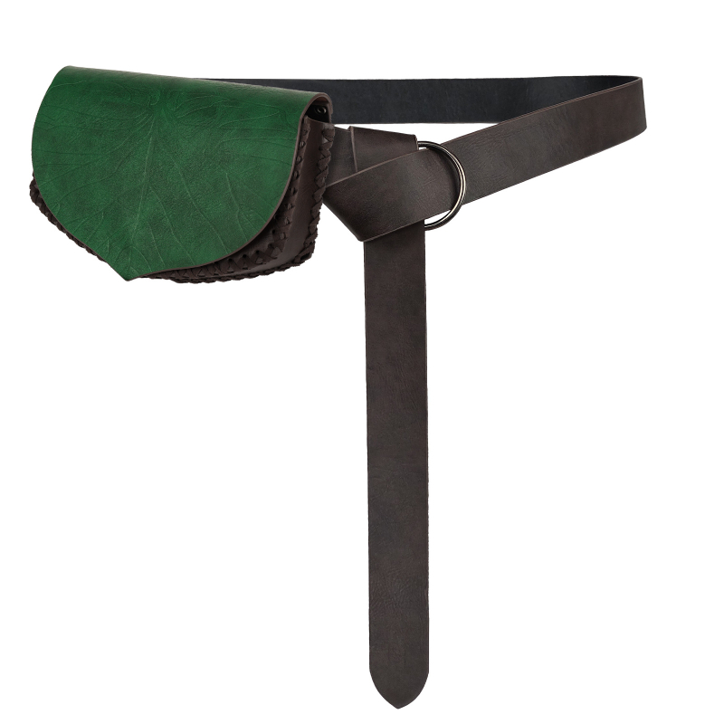 Cosplay kellék: Középkori leveles táska Skandináv Viking stílusban. Márka: Hai fane; Készleten; Felnőtteknek; Megjelenés: 2025 tél.