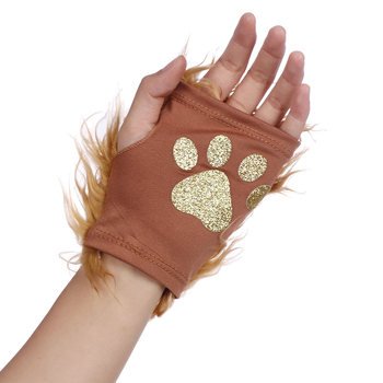 4 dalių pūkuoto liūto cosplay rekvizitų rinkinys – pritaikomas apdorojimas