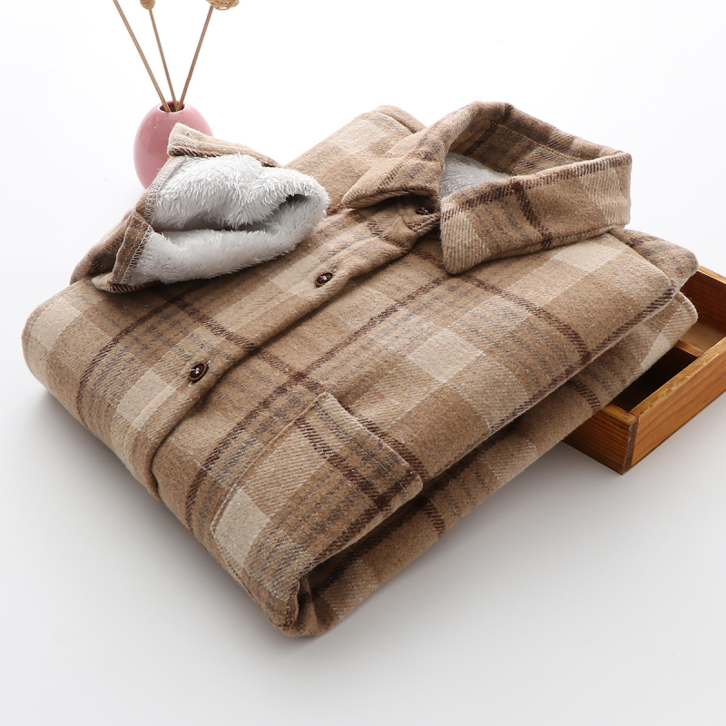 Vilnoniai languoti marškiniai, Korėjietiško stiliaus, laisvas siluetas, vidutinio ilgio