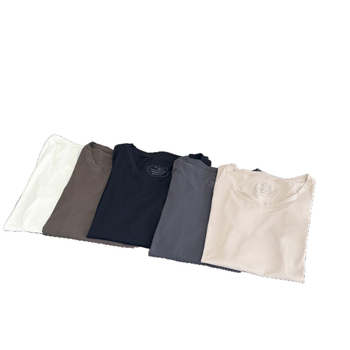 Moteriškas pagrindinis viršus su ilgomis rankovėmis, apvaliu kaklo iškirpimu, nailonas, išlaiko šilumą