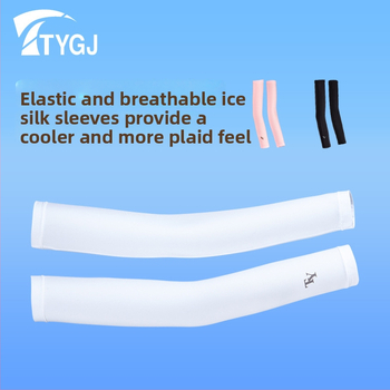 Ljetne rukave za golf s UV zaštitom, visoka elastičnost, prozračne, najlonska tkanina Ice Silk, unisex