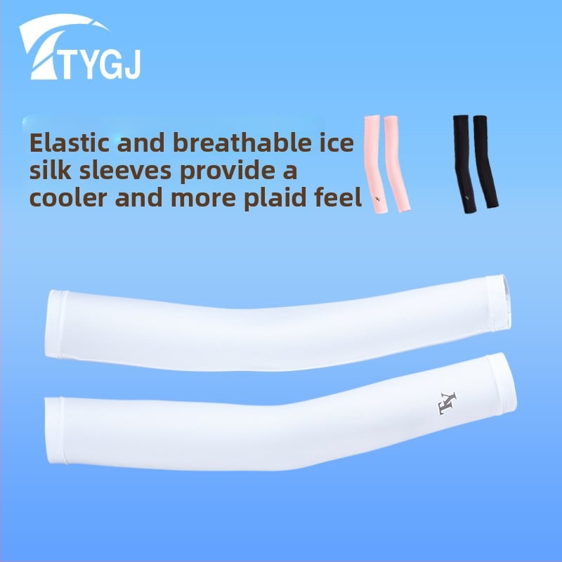 Ljetne rukave za golf s UV zaštitom, visoka elastičnost, prozračne, najlonska tkanina Ice Silk, unisex