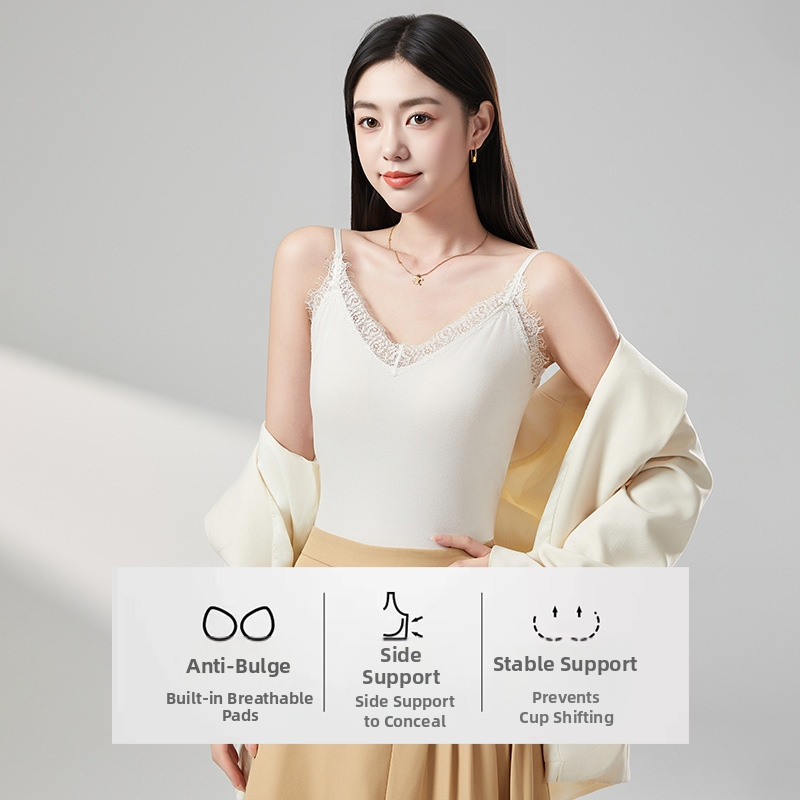 Terminis viršelis su sametu nėrinių apdaila, akrilinių pluoštų audinys, V formos kaklas, be siūlių, antibakterinis