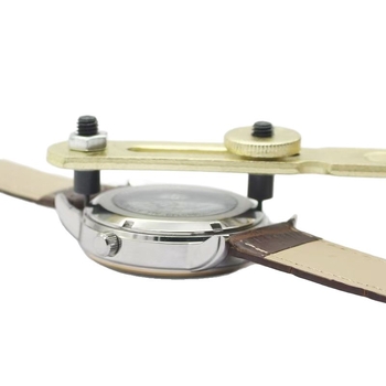 Unealtă metalică pentru îndepărtarea capacului din spate al ceasului - oțel aliat, 1 set, unealtă de demontare a ceasului, pentru întreținerea telecomunicațiilor