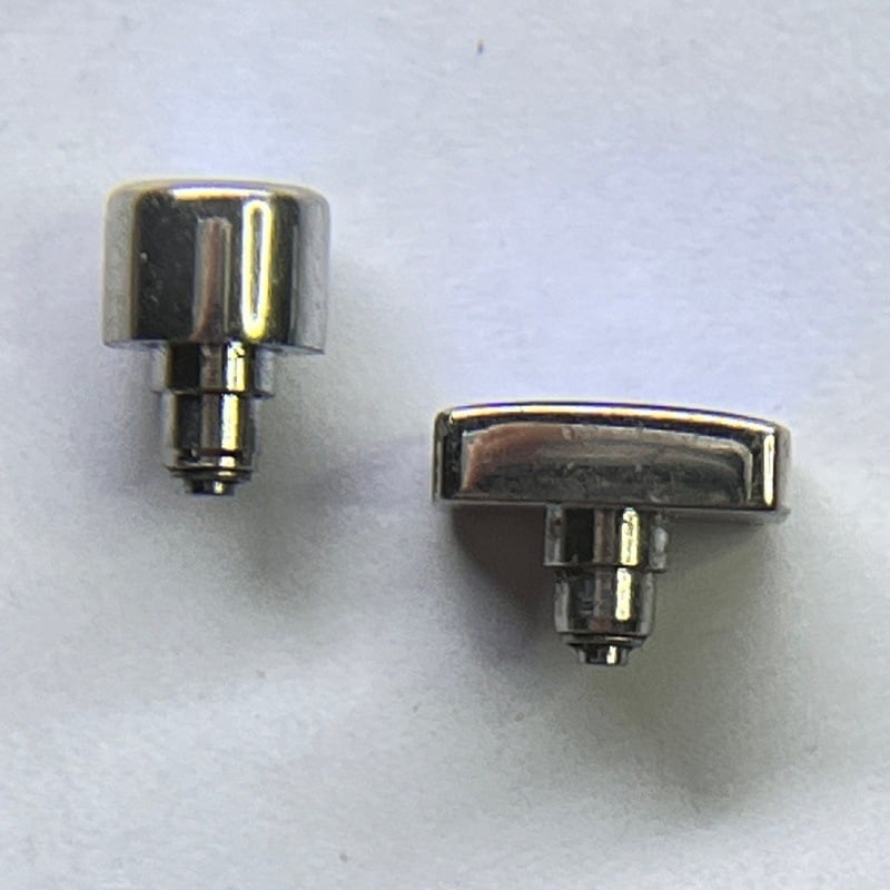 Laikrodžio korpuso priedai: mygtukai, apvalūs arba kvadratiniai, 2 maišelių rinkinys, modelis ANJIAN, 2025 m. ruduo