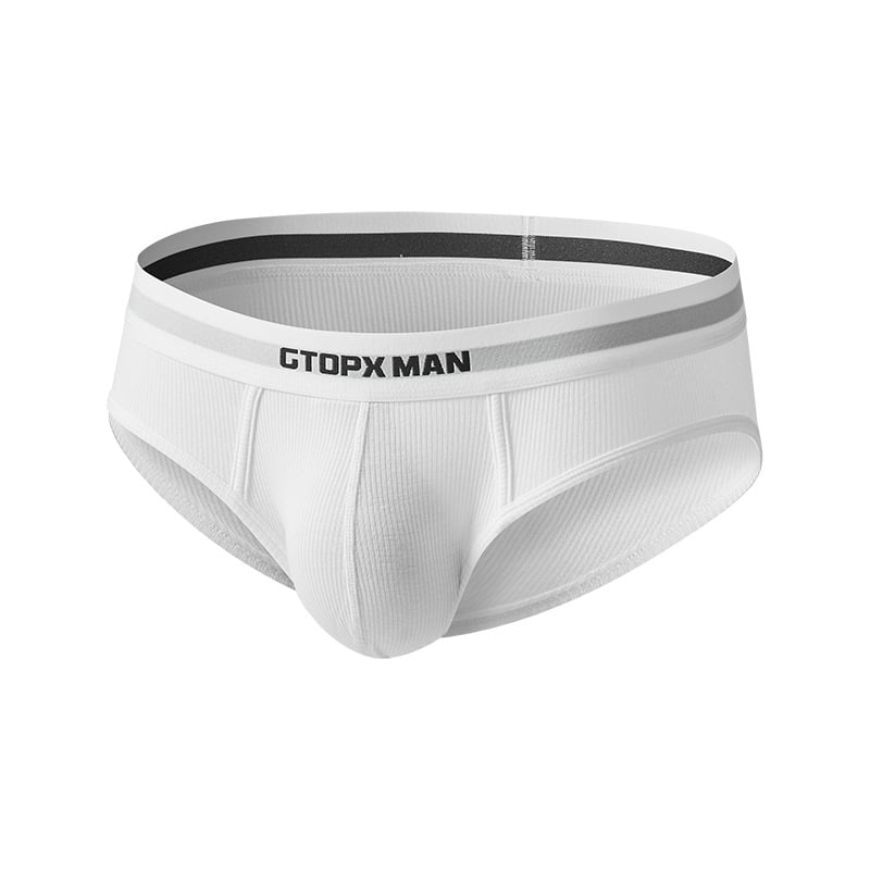 Gtopx Man muške briefs s U-oblikom, niskim strukom, ljetni sportski, upijaju znoj, tanki