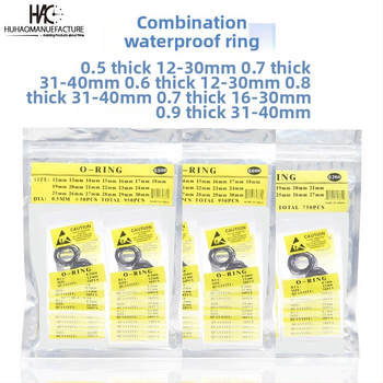 Laikrodžio galinio dangtelio tarpiklių rinkinys – atsparūs vandeniui sandarikliai (Premium)