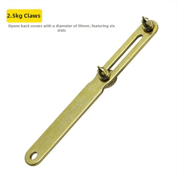 Laikrodžio galinio dangtelio atidarymo įrankis, dviejų dantų veržliaraktis, laikrodžių demontavimo įrankis