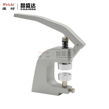 Laikrodžių remonto įrankis 5500-A: aliuminio matricos forma galinio dangtelio, apatinio dangtelio ir stiklo spaudimui