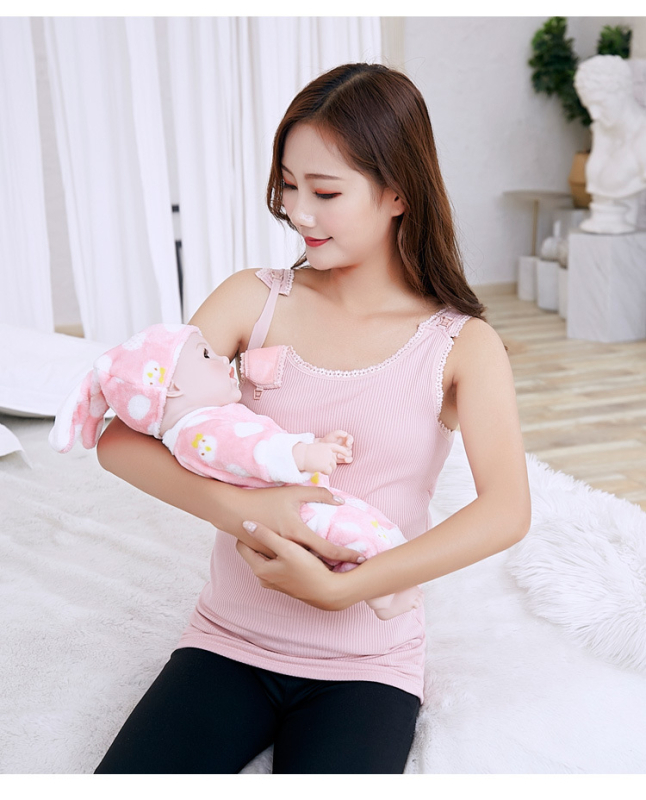 Žiemos maitinančios liemenės motinystei, su fliso įdaila, be rankovių, vienalytė spalva, medvilnė 91%