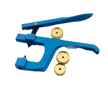 Instrument pentru reparații ceasuri: clește pentru capacul din spate cu matriță din cupru, set 1 piesă, construcție din metal și plastic, pentru uz casnic