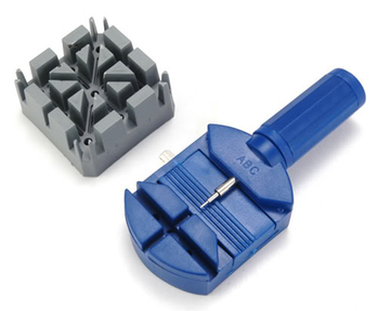 16 dalių laikrodžių remonto rinkinys namų naudojimui, iš lydinio plieno, svoris 0,4 kg