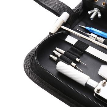 Laikrodžių remonto įrankių rinkinys 144 vnt. su galinio dangtelio atidarymo įrankiu, apyrankės atjungikliu ir korpuso atidarytuvu (Prekės ženklas Yu Dai, chromo vanadžio plienas, 0,55 kg, namų ūkio naudojimui)