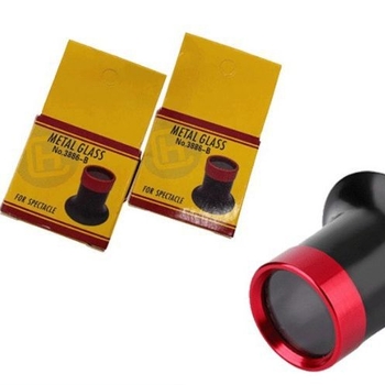 RUIHUA laikrodžių remonto didinamasis lęšis su 3x, 5x, 10x ir 15x didinimais, aliuminio korpusas