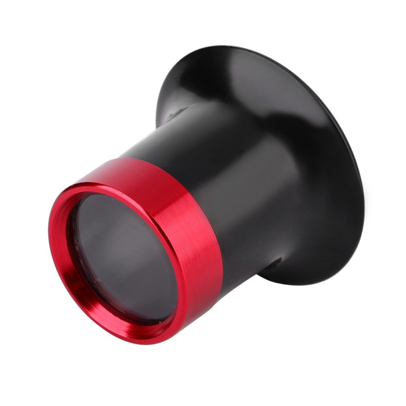 RUIHUA laikrodžių remonto didinamasis lęšis su 3x, 5x, 10x ir 15x didinimais, aliuminio korpusas