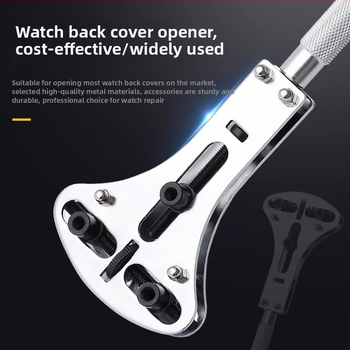 Σετ ανοίγματος πίσω καλύμματος ρολογιού, κιτ επισκευής με εργαλείο αντικατάστασης μπαταρίας και εργαλείο ανοίγματος, Δεν εισήχθη, Χειμώνας 2025
