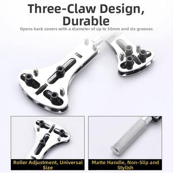 Σετ ανοίγματος πίσω καλύμματος ρολογιού, κιτ επισκευής με εργαλείο αντικατάστασης μπαταρίας και εργαλείο ανοίγματος, Δεν εισήχθη, Χειμώνας 2025