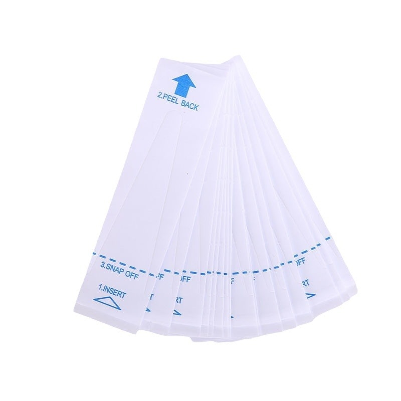 Vienkartinis gyvūnėlių termometro rinkinys su analinės temperatūros gaubteliais, dėžutėje 100 vnt, įskaitant burnos gaubtus