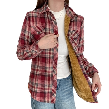 Poliesteriniai marškiniai su patchwork raštu, kasdienis stilius, ilgos rankovės, siauras siluetas