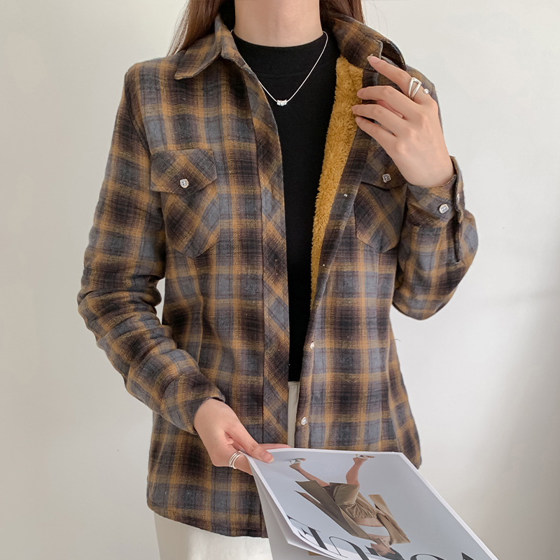 Poliesteriniai marškiniai su patchwork raštu, kasdienis stilius, ilgos rankovės, siauras siluetas