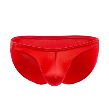 Muške gaćice tip briefs s U-oblikom džepa, niska struka, prozračan najlon pleteni materijal (80–90% najlona)