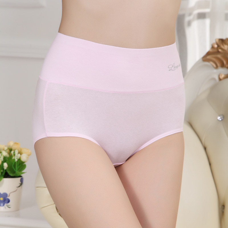 Langsha pamukne ženske gaćice s visokim strukom, bezšivne, s podizanjem stražnjice i kontrolom abdomena