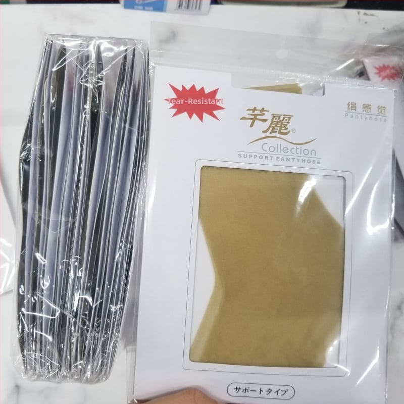 Nylon ultra vékony harisnya 10D, láthatatlan, formázó, anti-karcolás