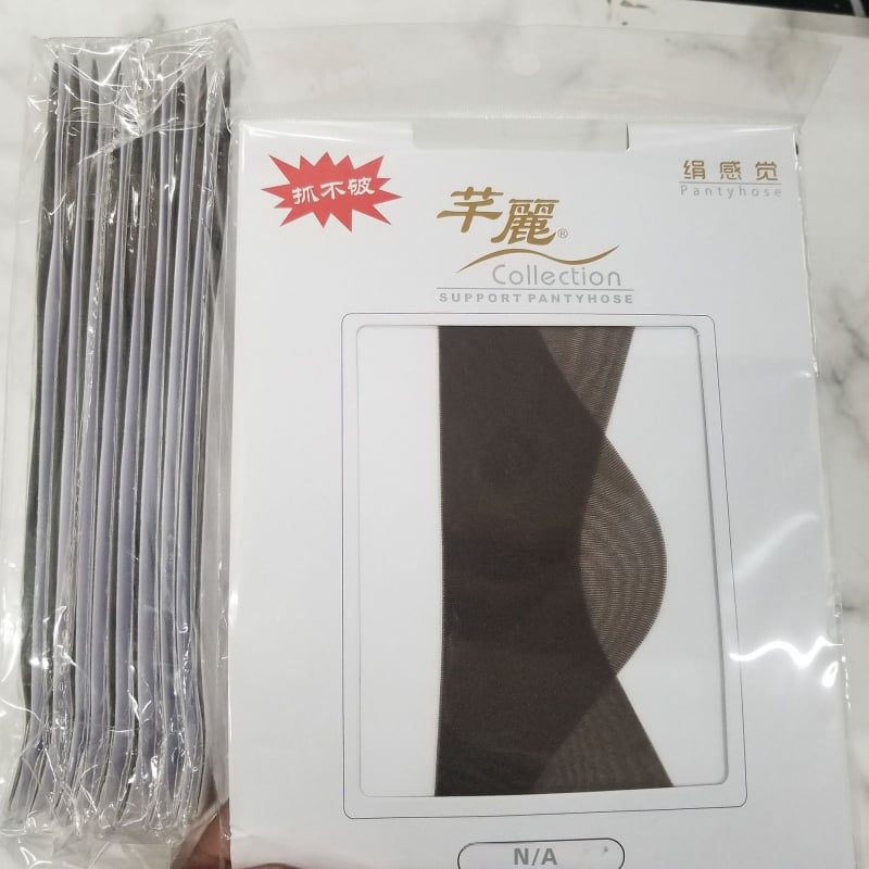 Nylon ultra vékony harisnya 10D, láthatatlan, formázó, anti-karcolás