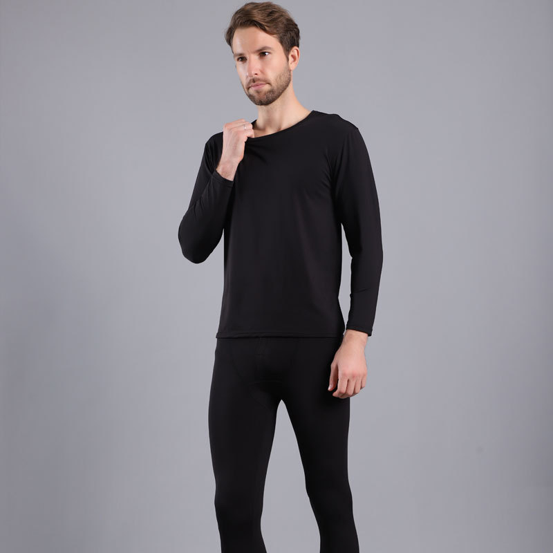 Milk Silk Brushed termalni set za bazni sloj, dugi rukavi, okrugli ovratnik, 80–90% poliester