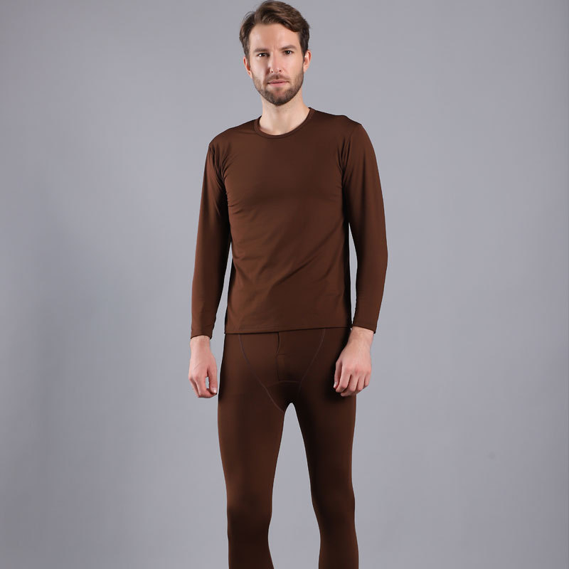 Milk Silk Brushed termalni set za bazni sloj, dugi rukavi, okrugli ovratnik, 80–90% poliester