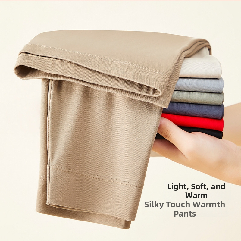 Pánske termo nohavice z Modal, tenké, štíhly strih; 91% Modal, 9% Spandex; jednovrstvé; udržiavajú teplo.