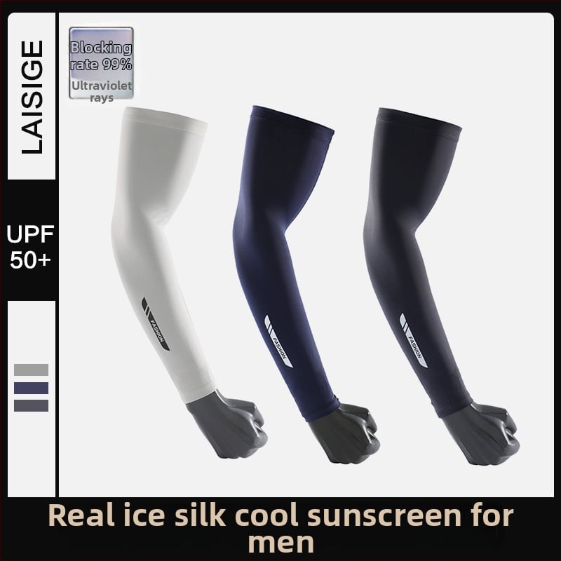 Rankovė (ice-silk, UV apsauga, vairavimui ir lauko sportui; poliesteris 71–80%)