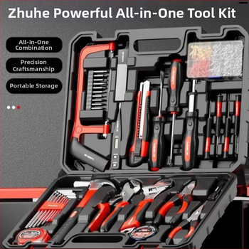 Namų remonto elektros ir santechnikos įrankių rinkinys; elektrikio ir staliaus derinys; pilnas įrankių rinkinys; Modelis Dlxdqgjtz001; Prekės kodas 847621988649; Medžiaga: Derinys