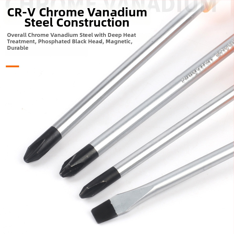 Xinton skrutkovačový set s krížovou hlavou, priemyselnej triedy, magnetický a izolovaný, chróm-vanádiová oceľ Cr-V