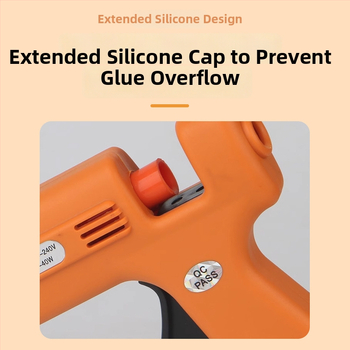 Class 18 40W klijų pistoleto su siauru antgaliu, su klijų lazdelėmis, 1,5 mm antgalis, rankinis anti-drift