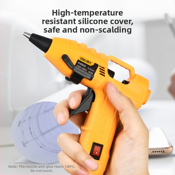 Deli DL2540 Karšto lydymo klijų pistolė namų naudojimui – aukšta klampumas, stiprus prisirišimas