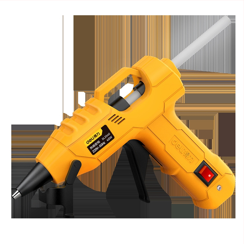 Deli DL2540 Karšto lydymo klijų pistolė namų naudojimui – aukšta klampumas, stiprus prisirišimas